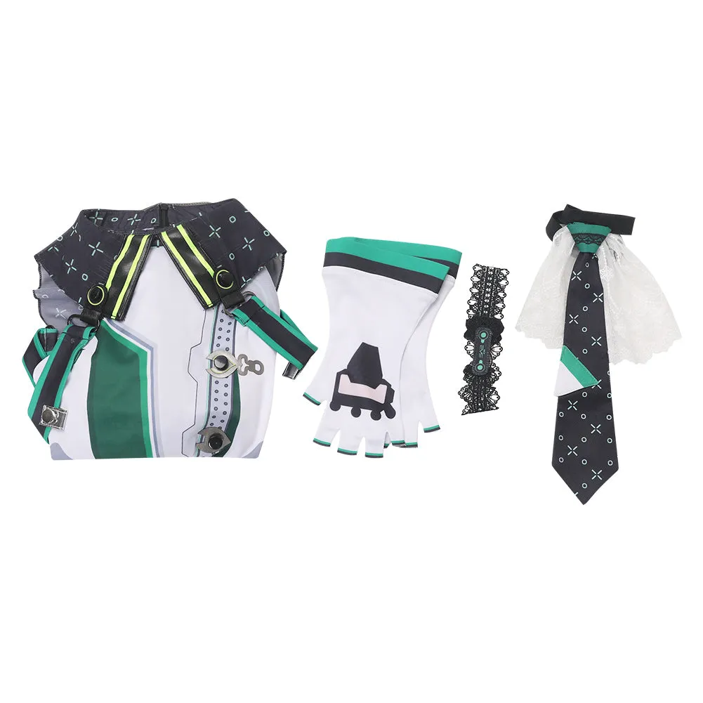 Stellar Blade Eve Planet Diving Suit(7th) Green Jumpsuit Cosplay Costume Outfits