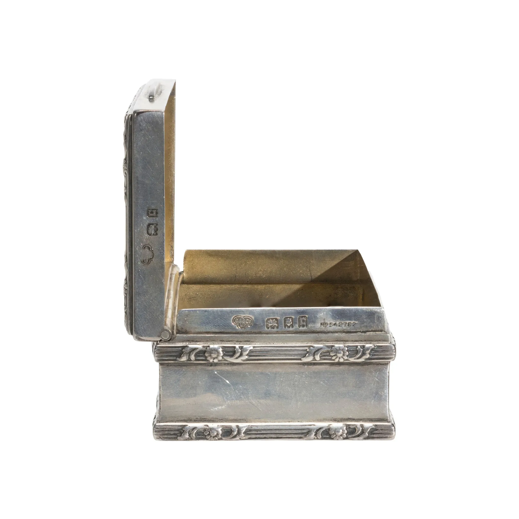 Sterling Silver Lidded Box