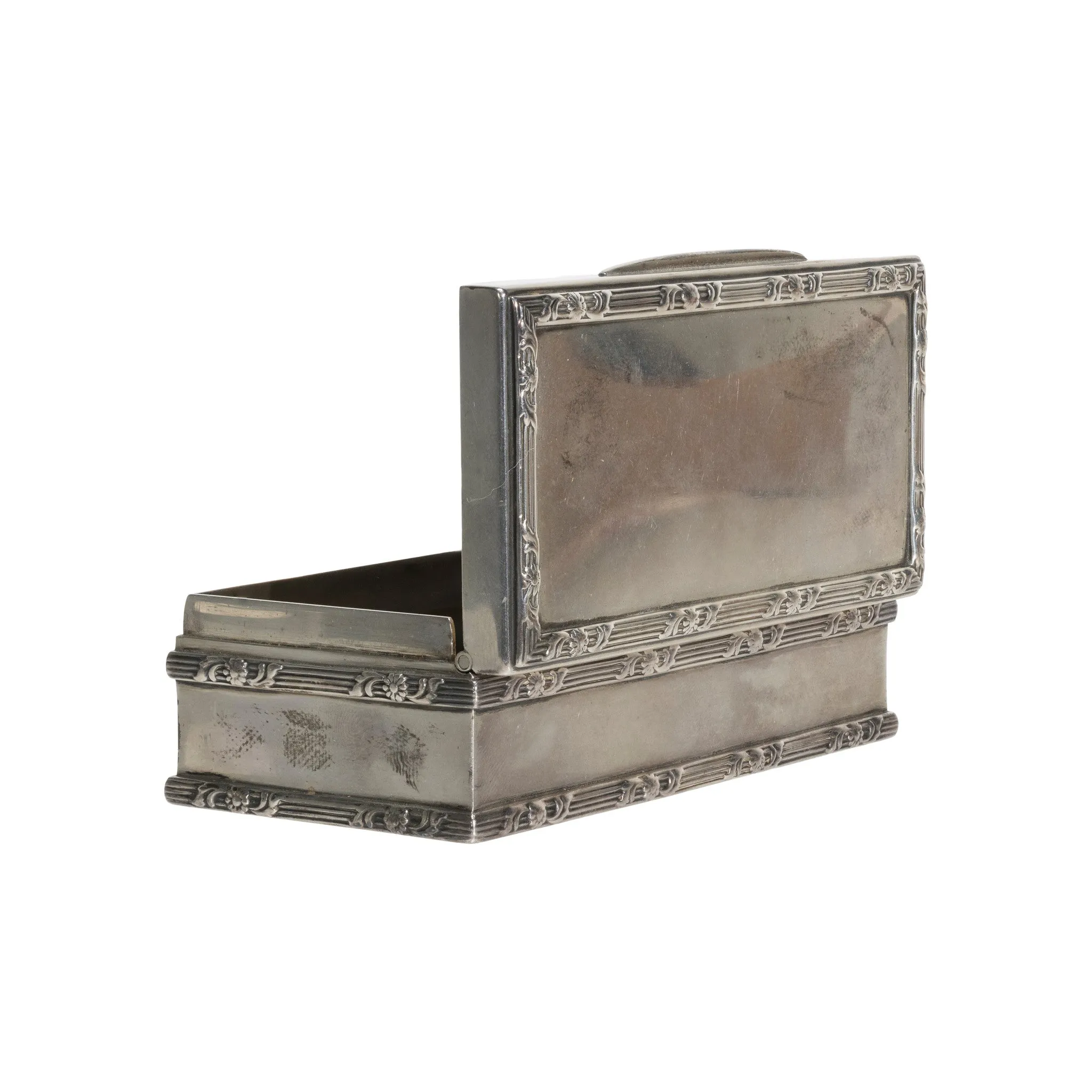 Sterling Silver Lidded Box