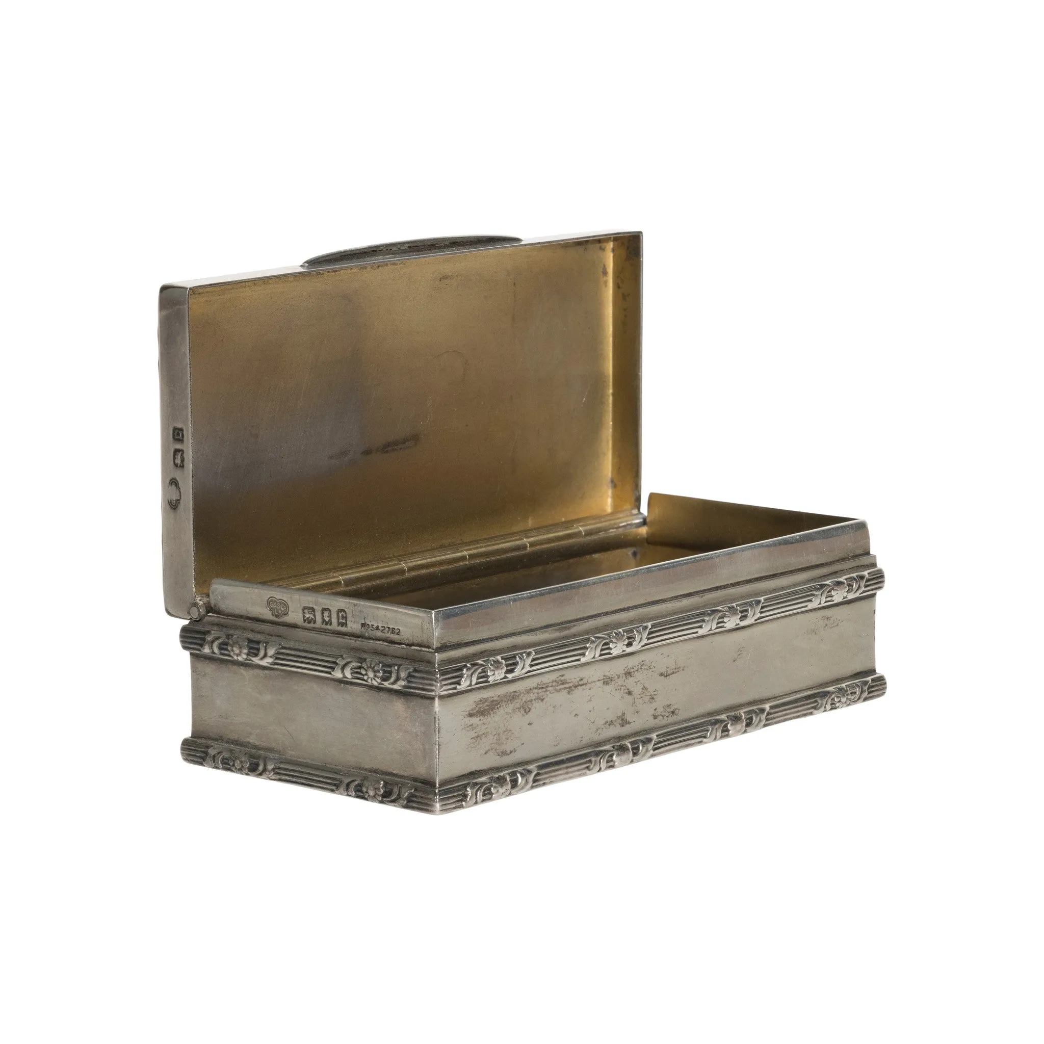 Sterling Silver Lidded Box