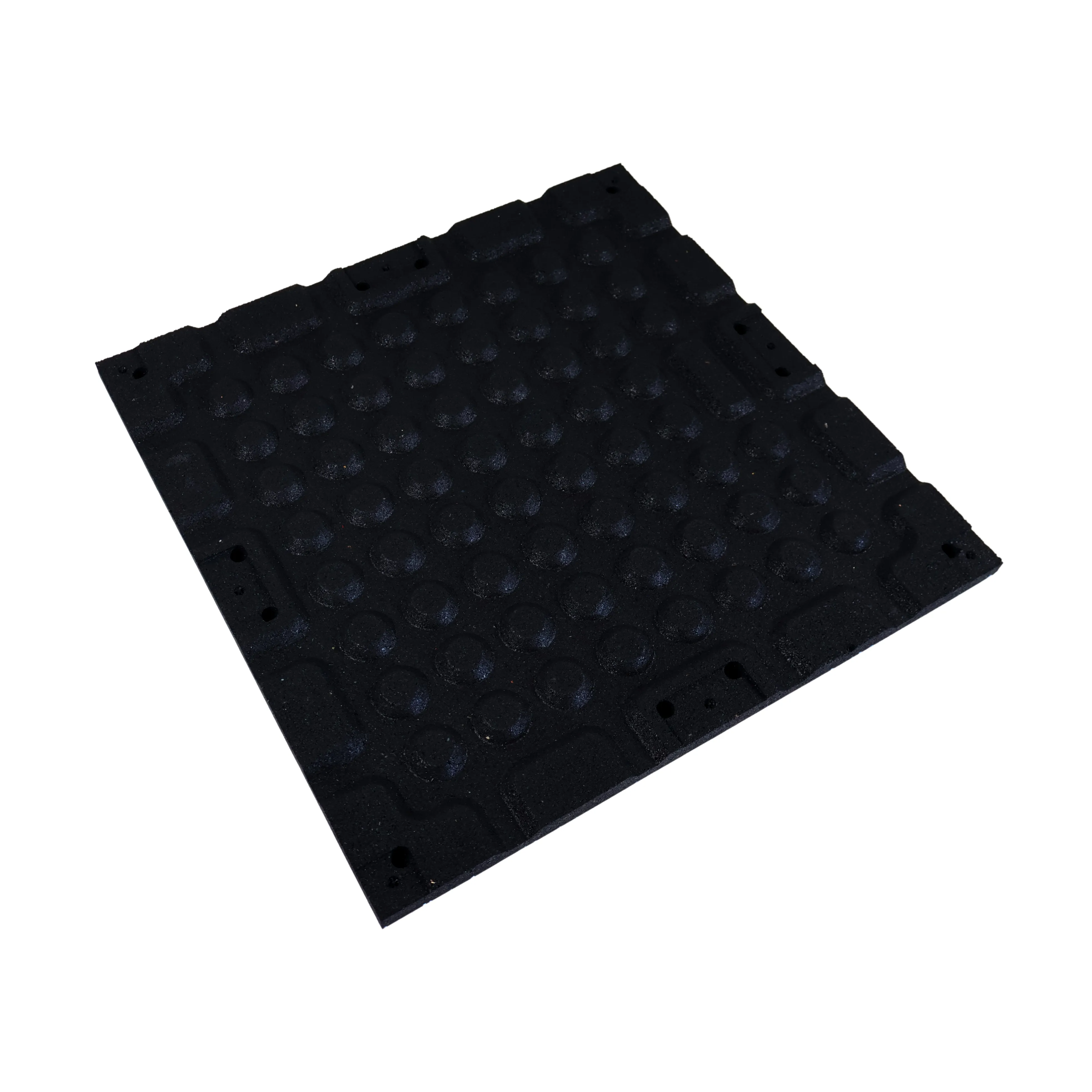 Studio Gym Flooring 20mm 500x500 Blue Fleck