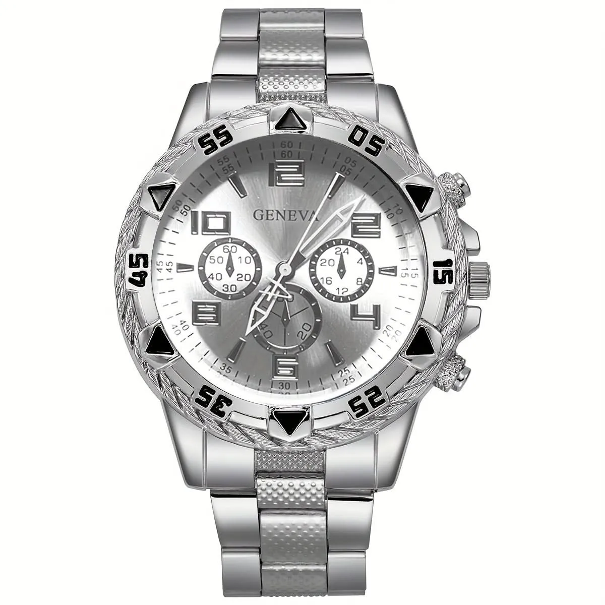 Stylish Men's Quartz Watch – Simple Elegance with Date Feature