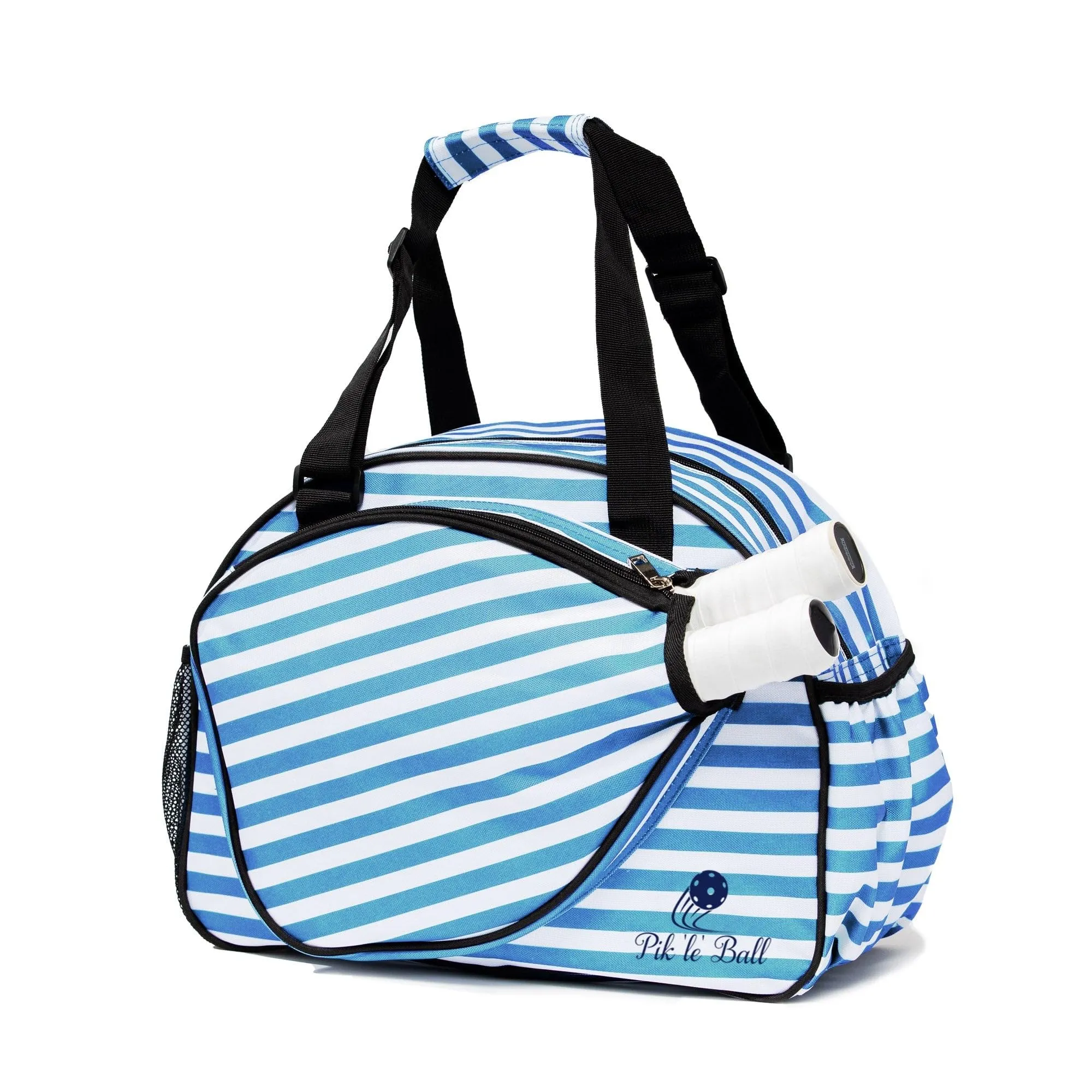 Stylish Stripe Blue Sport Premium Women's Pickleball Bag