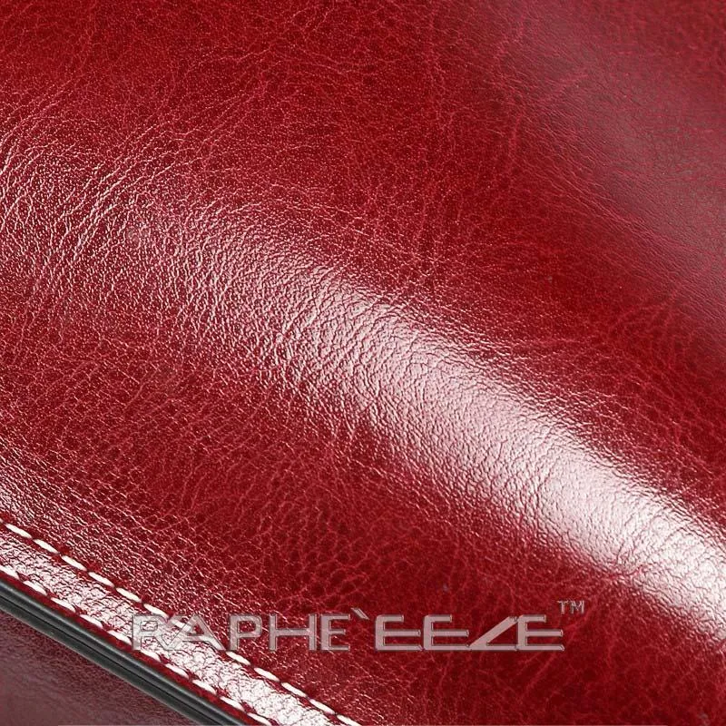 Stylish Tweed Bags for Women - Wine Red Medium Size