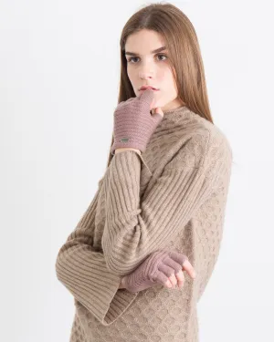 Sullivan Dropped Needle Fingerless Glove