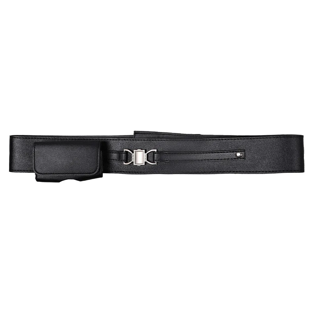 SW Jedi Cosplay Black Belt Waistband Halloween Carnival Costume Accessories Props