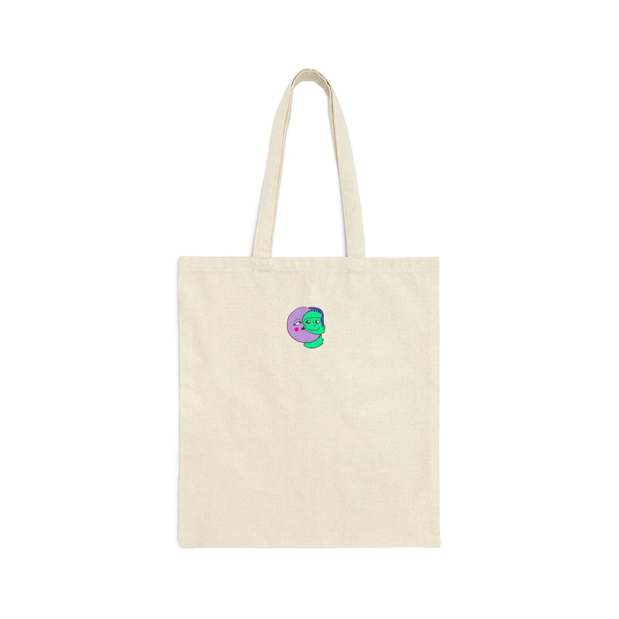 Sweet Pea Canvas Tote Bag