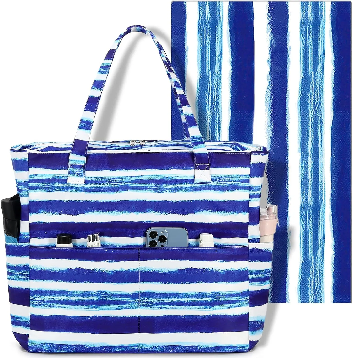 Swim, Tote, and Stay Dry: The Ultimate Beach Escape Bag for Aquatic Adventures!