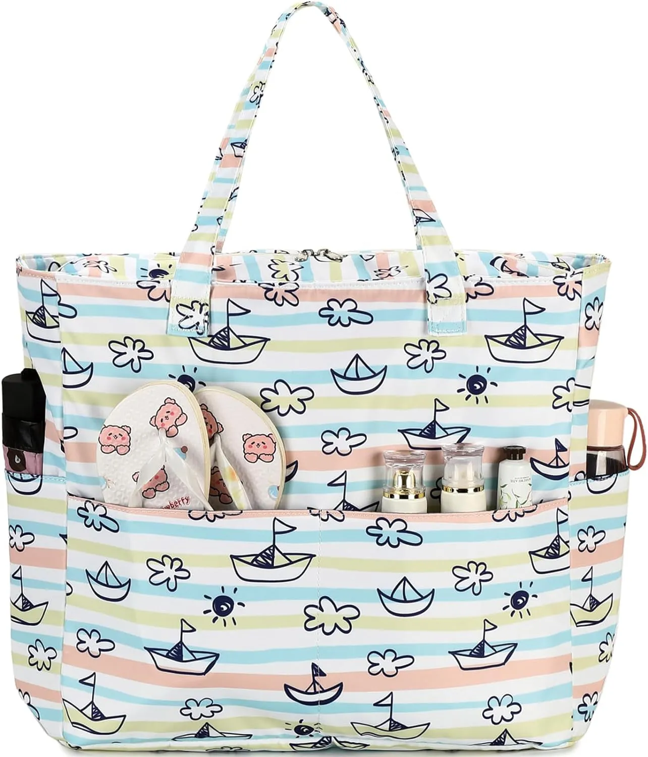 Swim, Tote, and Stay Dry: The Ultimate Beach Escape Bag for Aquatic Adventures!