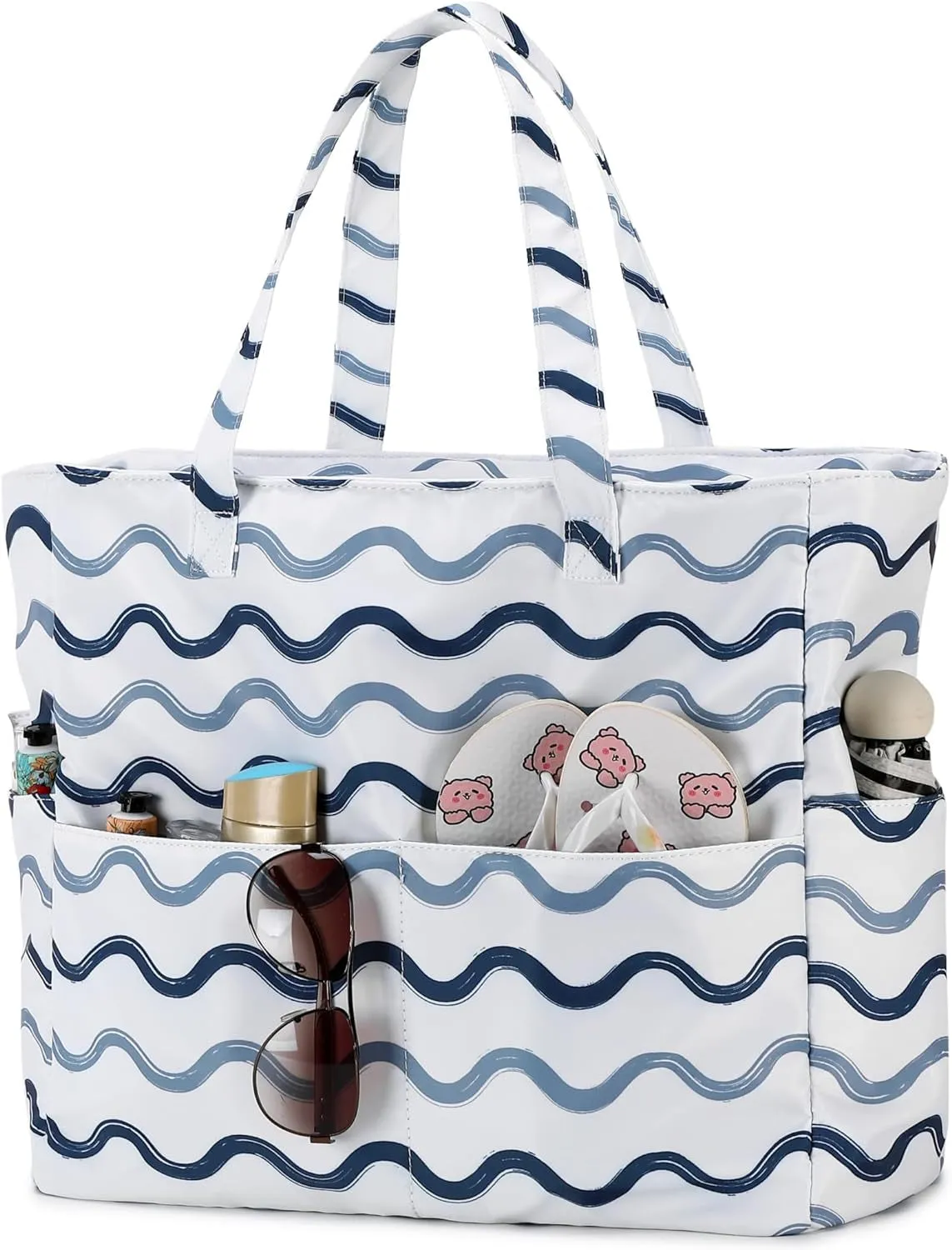 Swim, Tote, and Stay Dry: The Ultimate Beach Escape Bag for Aquatic Adventures!