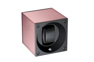 Swiss Kubik Masterbox Single Aluminum Watch Winder - Pink