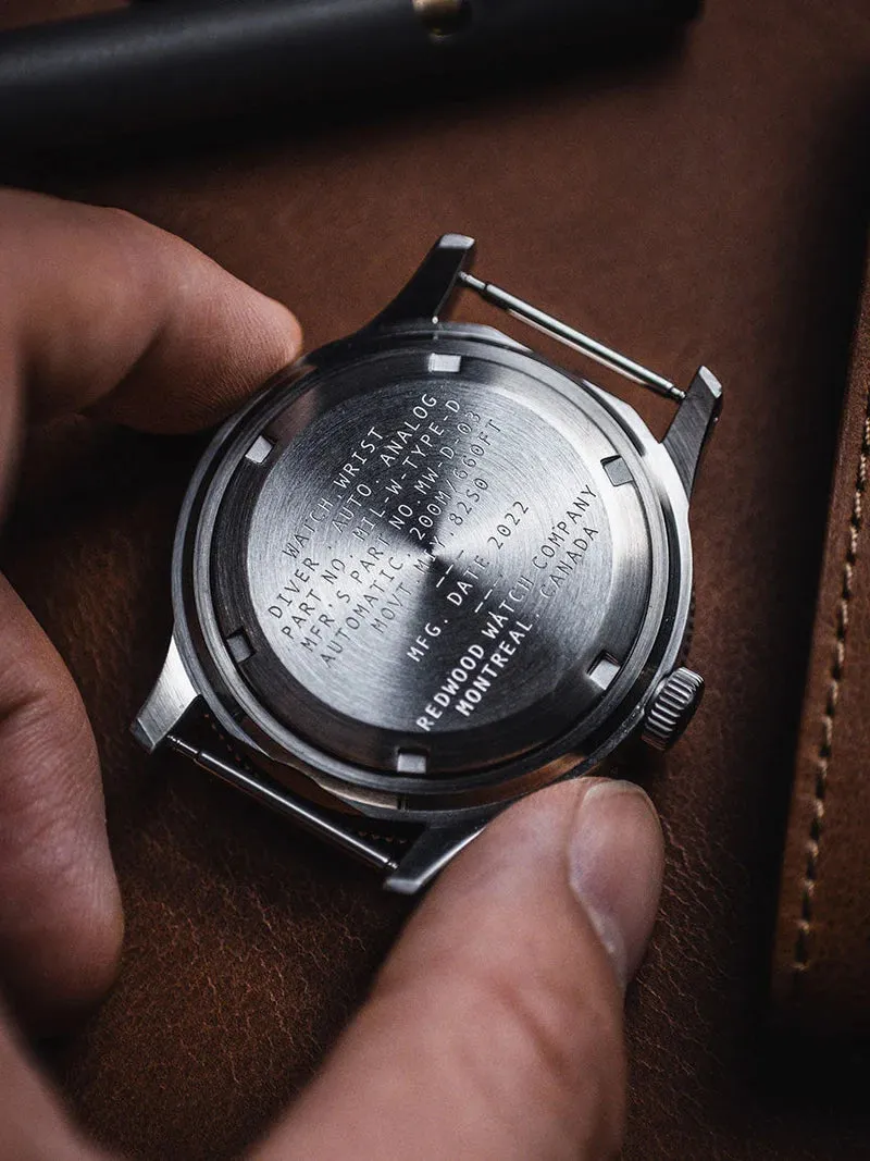 Tactical V3 Mil-Spec Divers Watch (Solar)