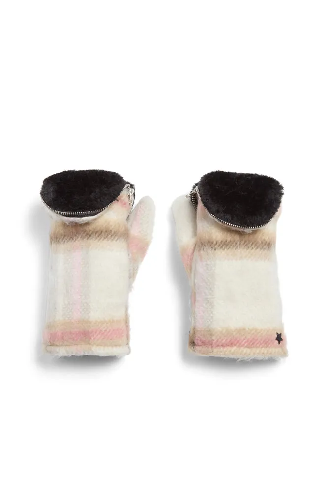 The Brickman's Flannel Gloves-Camel