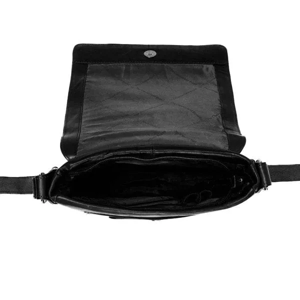 The Chesterfield Shoulder Bag Black Bodin