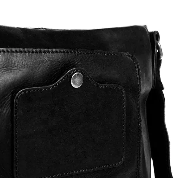 The Chesterfield Shoulder Bag Black Bodin
