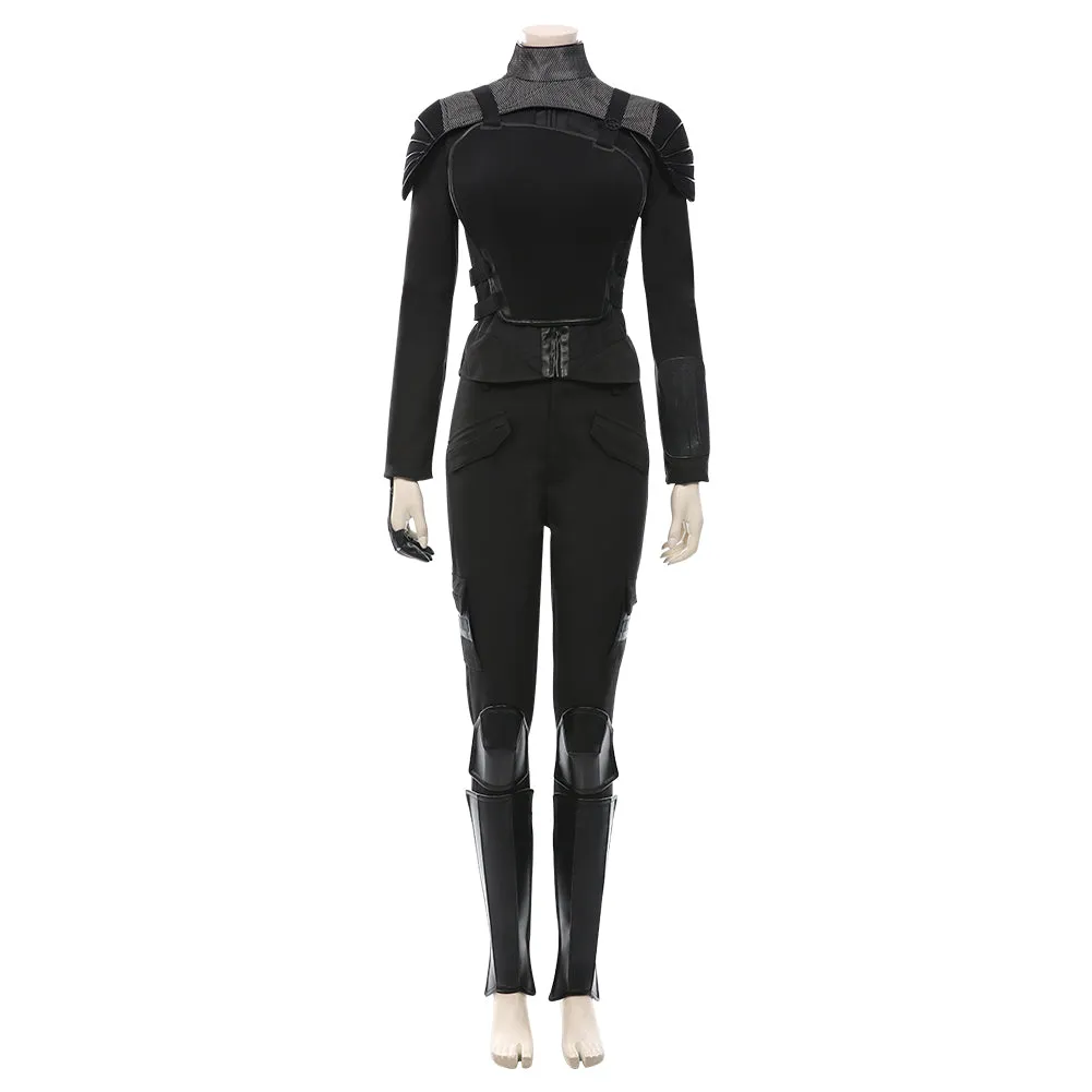 The Hunger Games: Mockingjay Halloween Carnival Suit Katniss Everdeen Cosplay Costume Top Pants Outfits