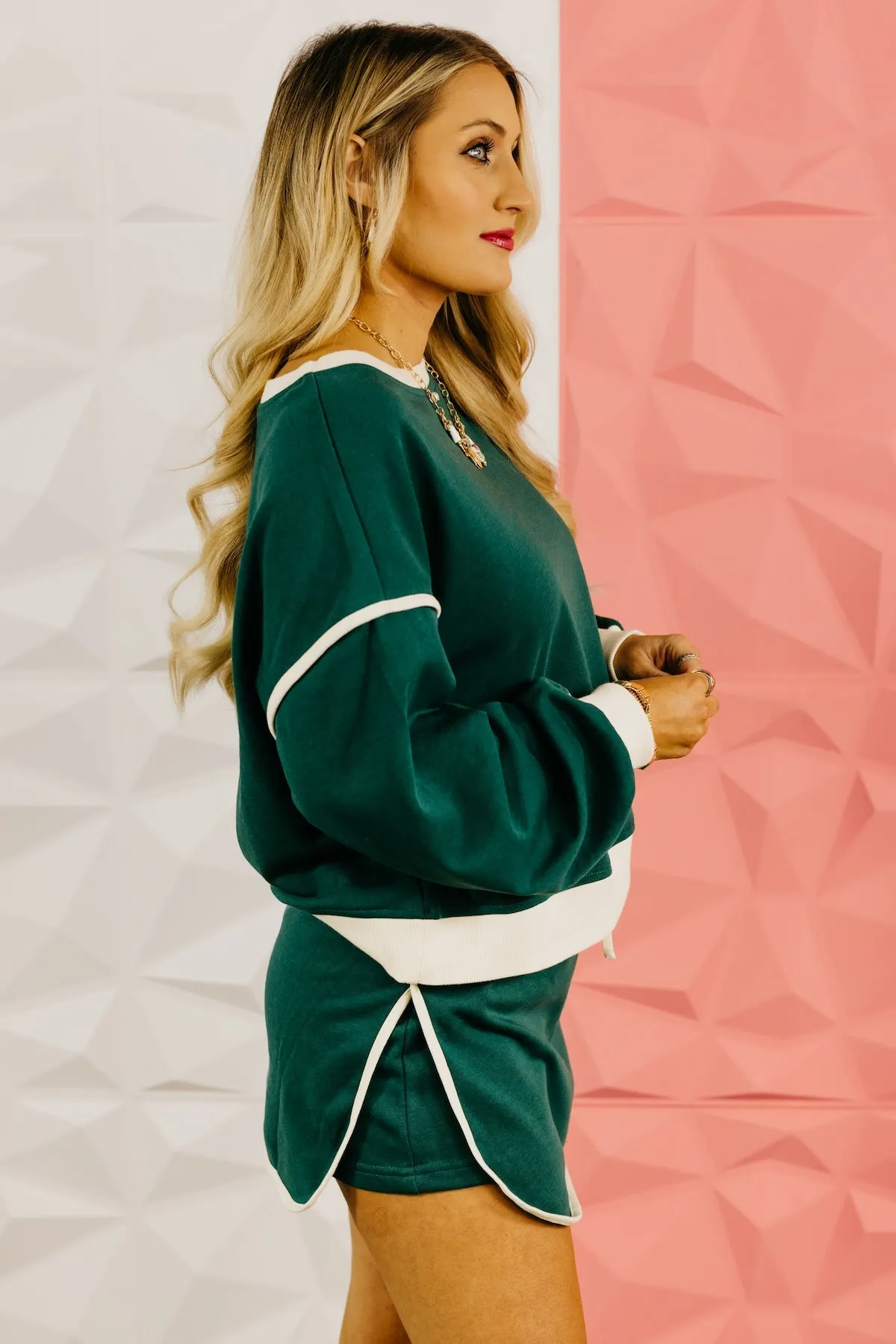 The Justin Raglan Skirt Set