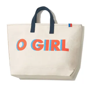 The O GIRL Tote - Canvas