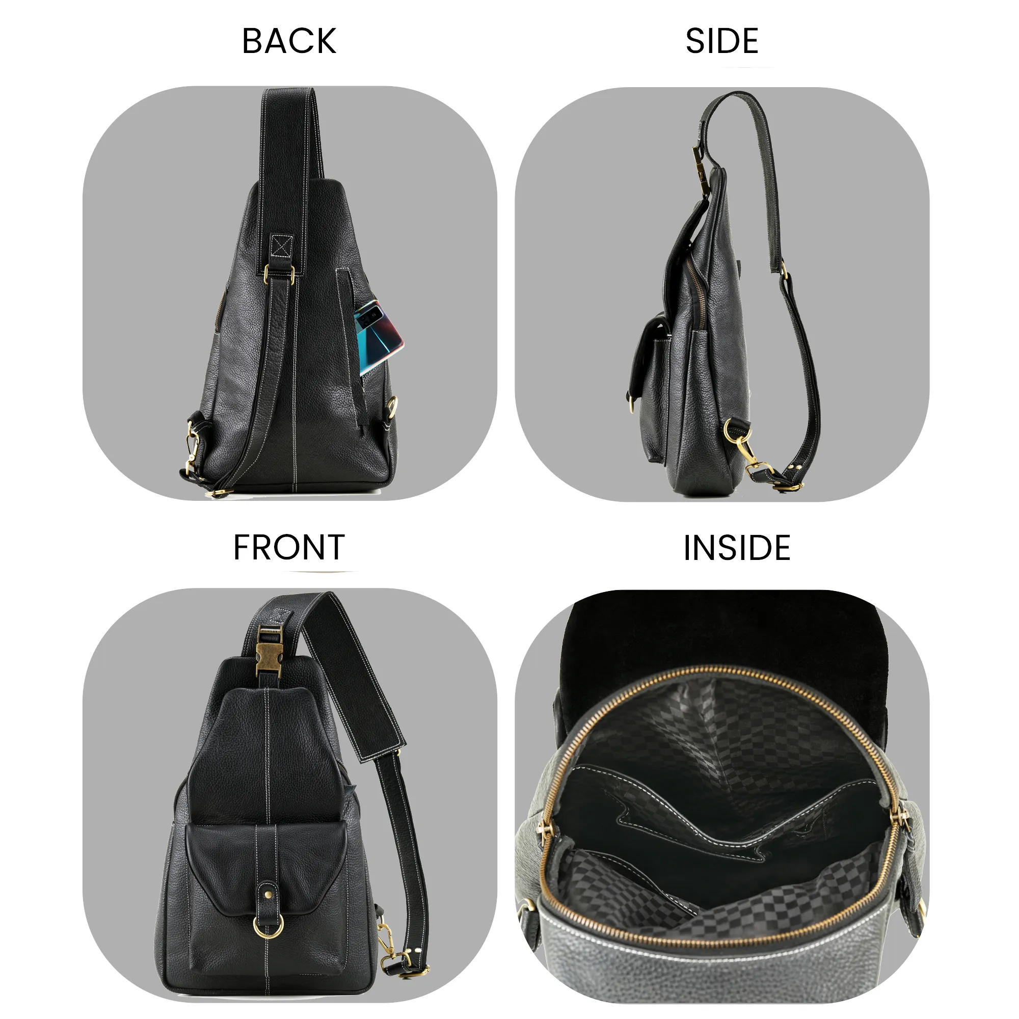 The Sleek Swing Black
