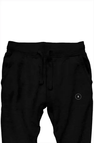 The Stamp of Xcellence Premium Black Joggers