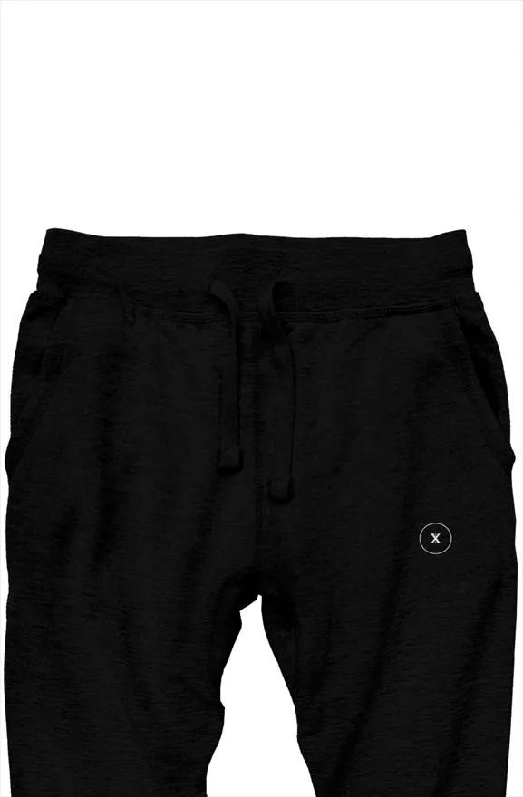 The Stamp of Xcellence Premium Black Joggers