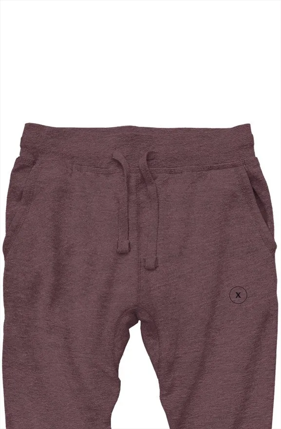 The Stamp of Xcellence Premium Heather Wine Joggers
