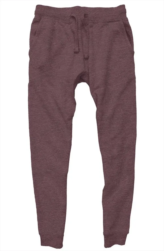 The Stamp of Xcellence Premium Heather Wine Joggers