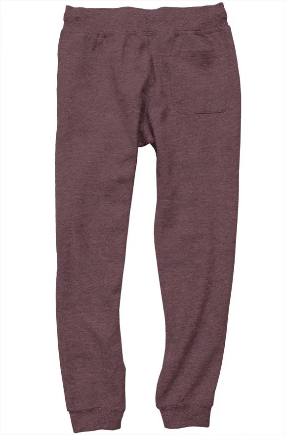 The Stamp of Xcellence Premium Heather Wine Joggers