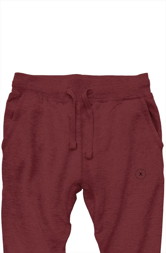 The Stamp of Xcellence Premium Maroon Joggers
