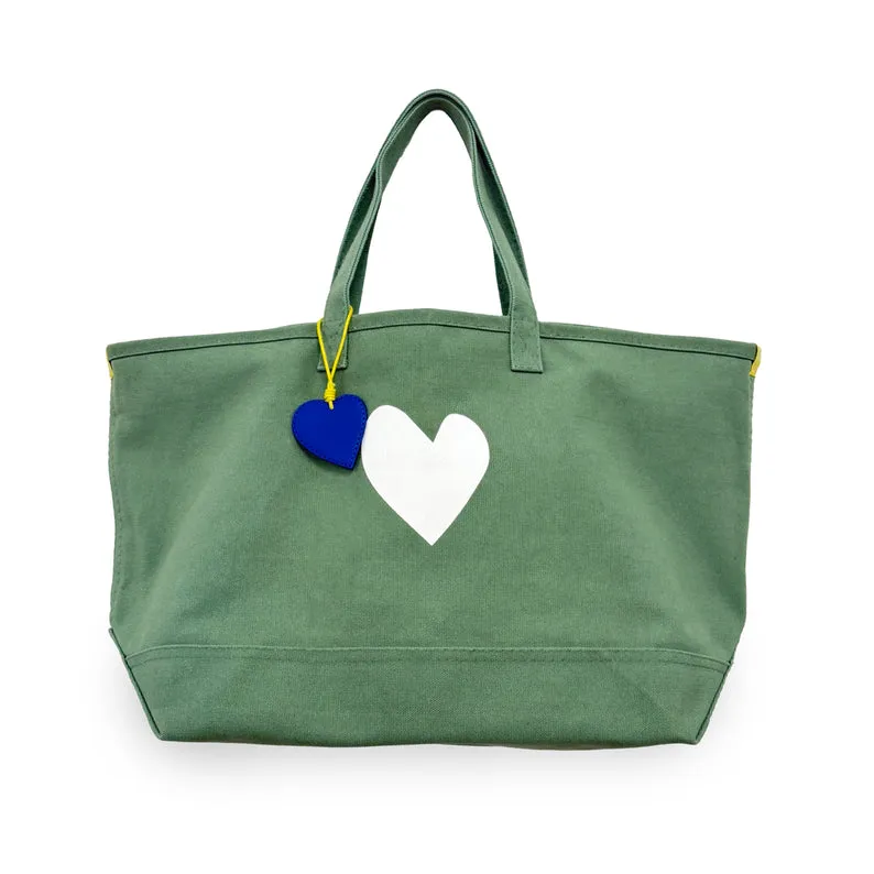 The Tote Imperfect Heart - Olive Green