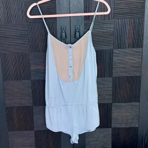Theory Romper Onesie Pajama Loungewear Modal Large