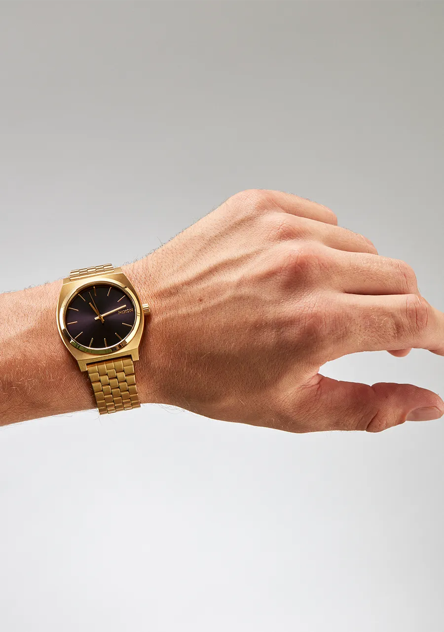 Time Teller - Gold / Oxblood Sunray
