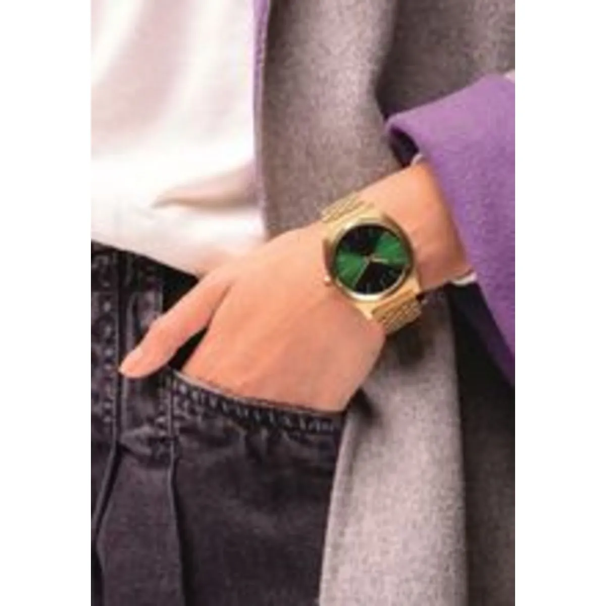 Time Teller - Gold / Oxblood Sunray