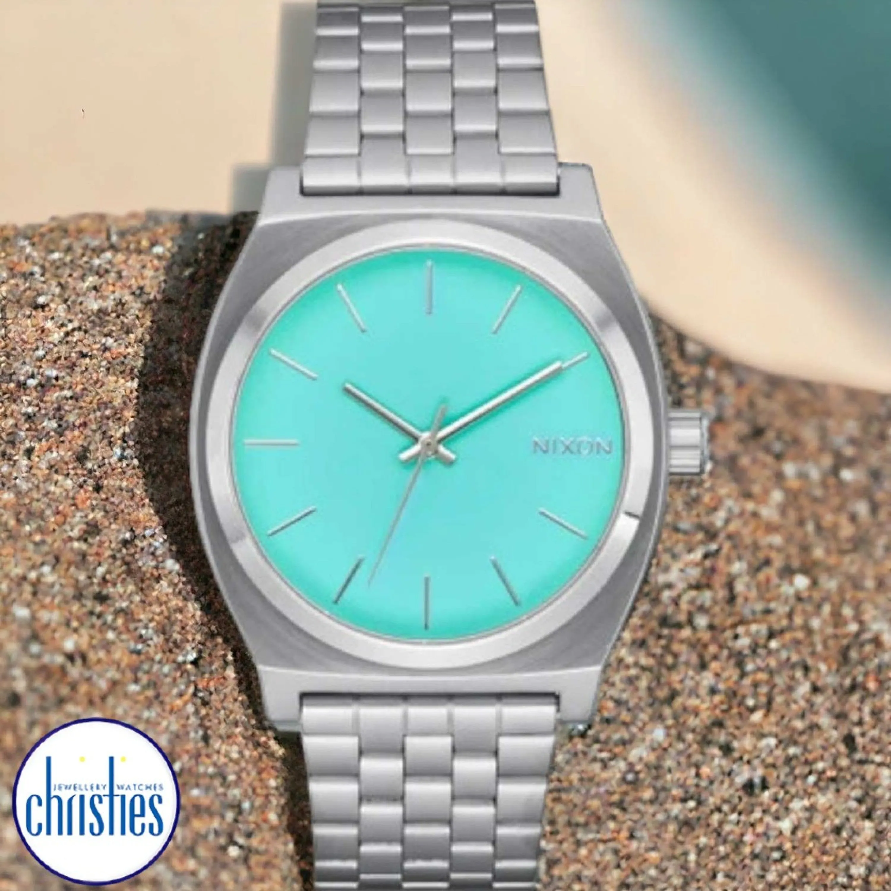TIME TELLER SILVER/TURQUOISE