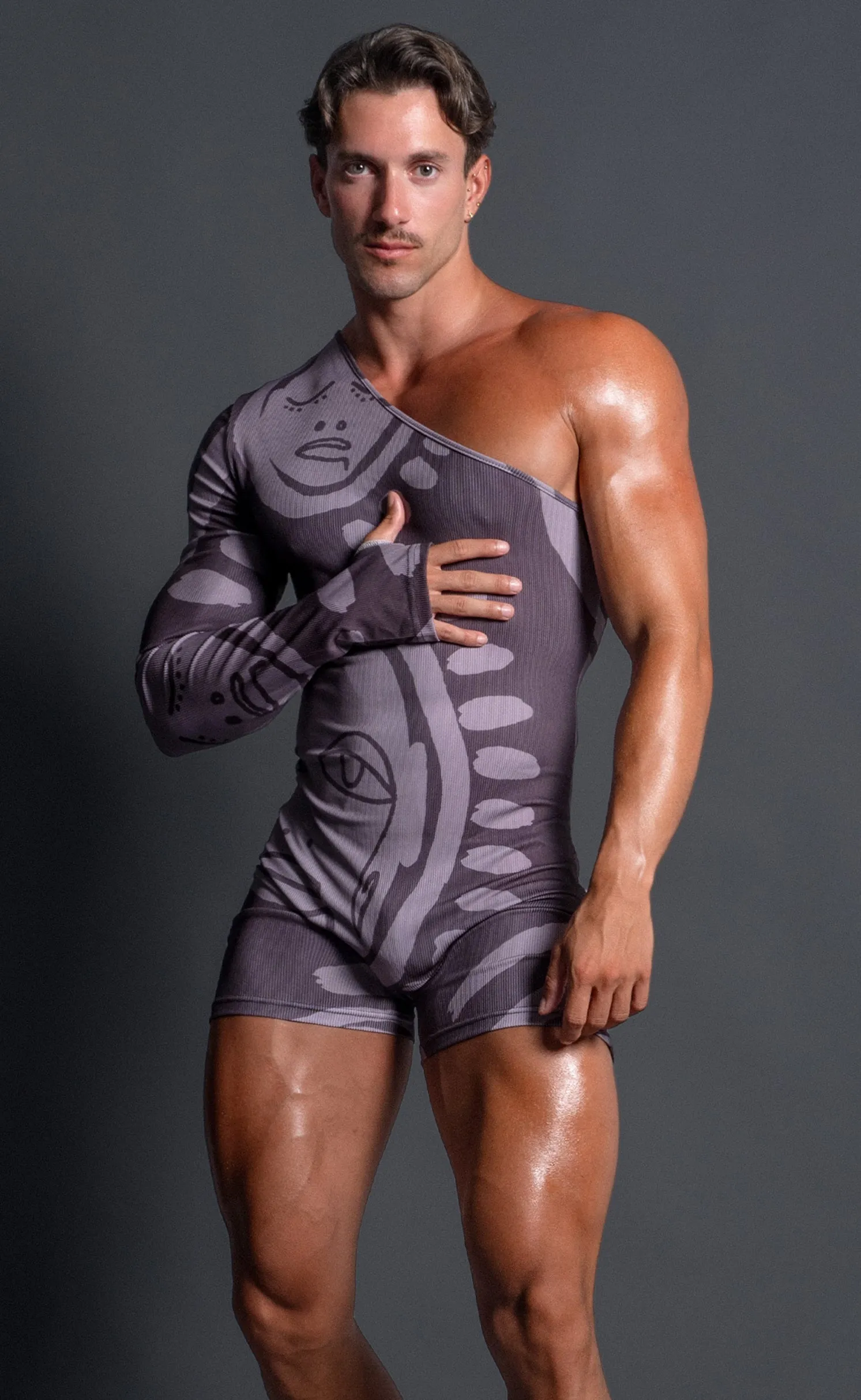 'Titan' One Arm Singlet