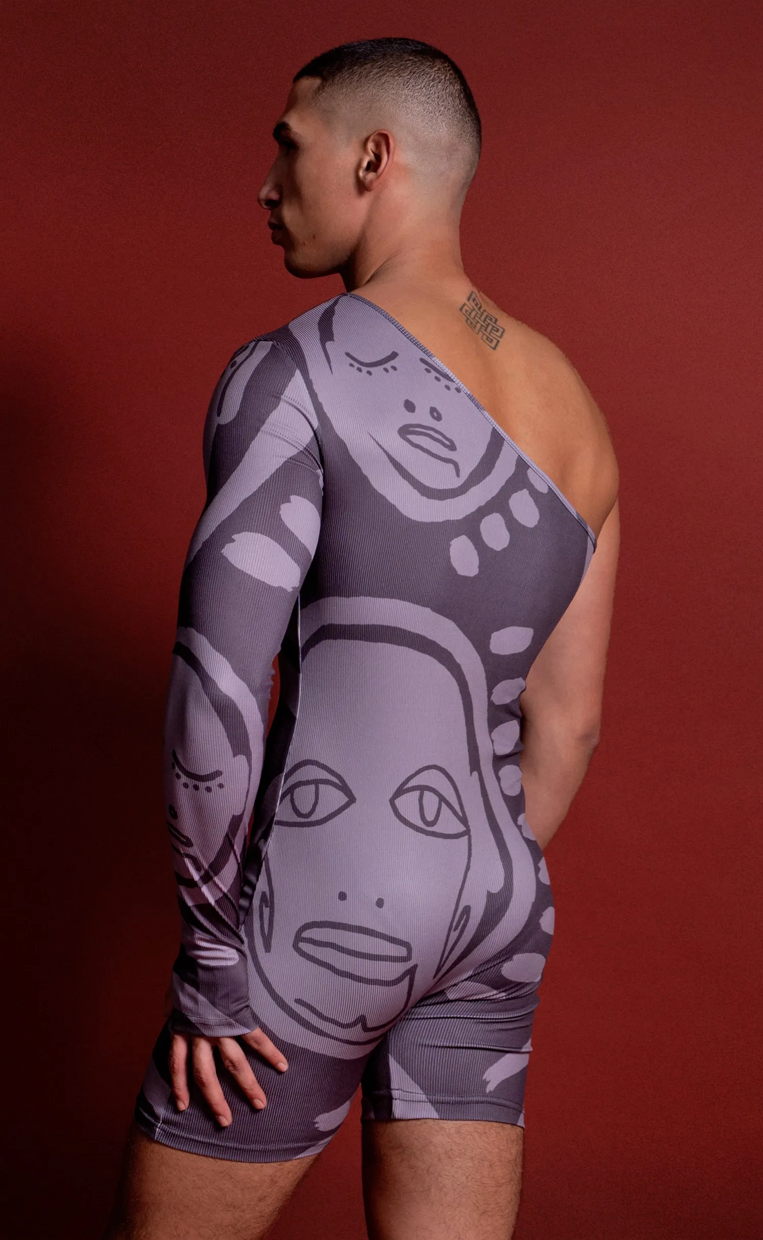 'Titan' One Arm Singlet
