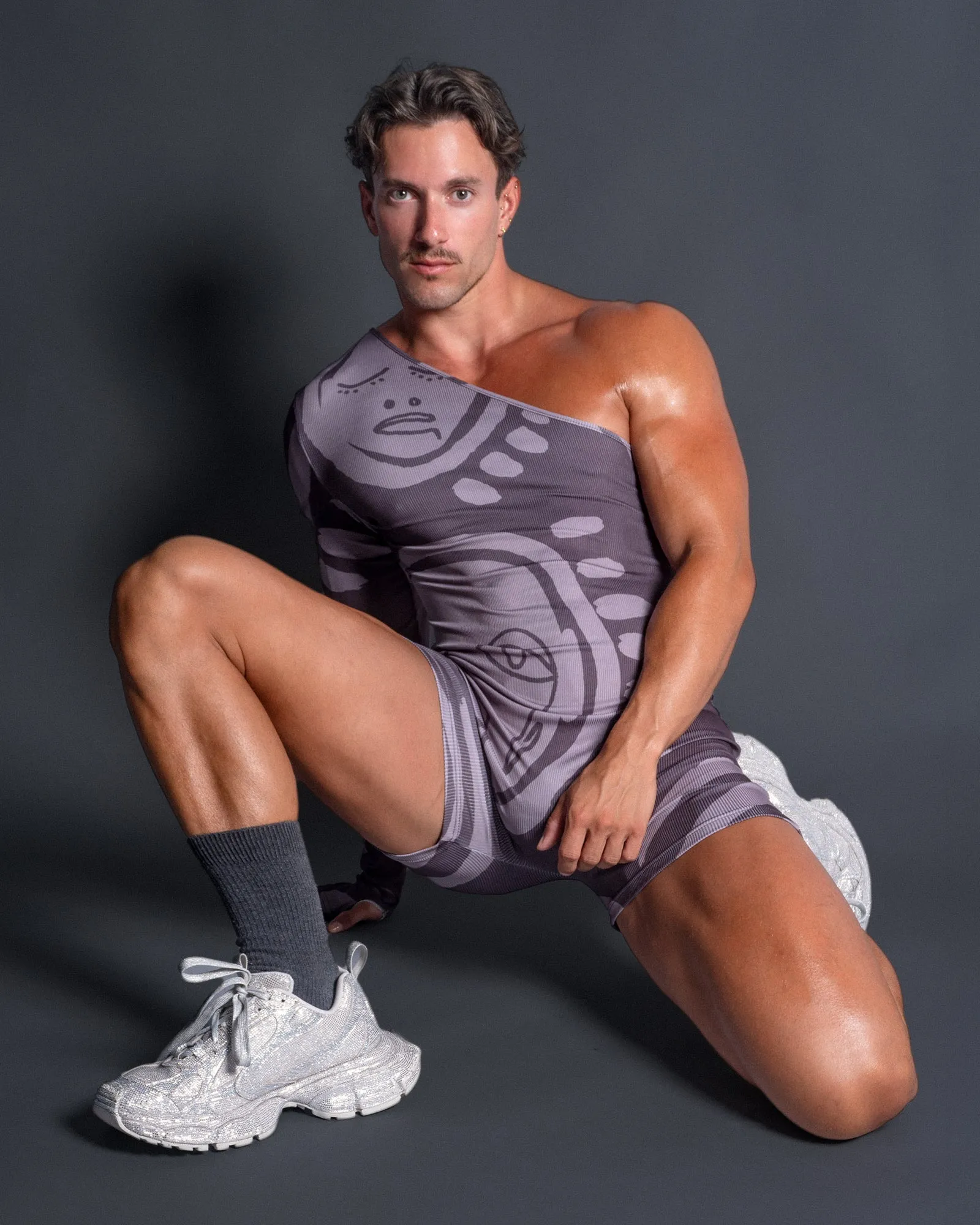'Titan' One Arm Singlet