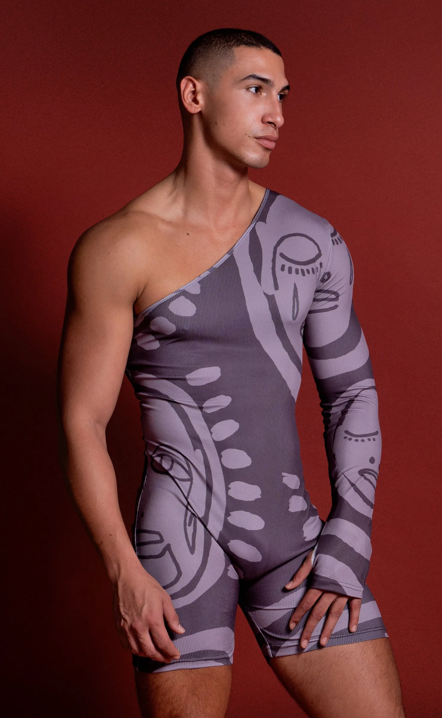 'Titan' One Arm Singlet