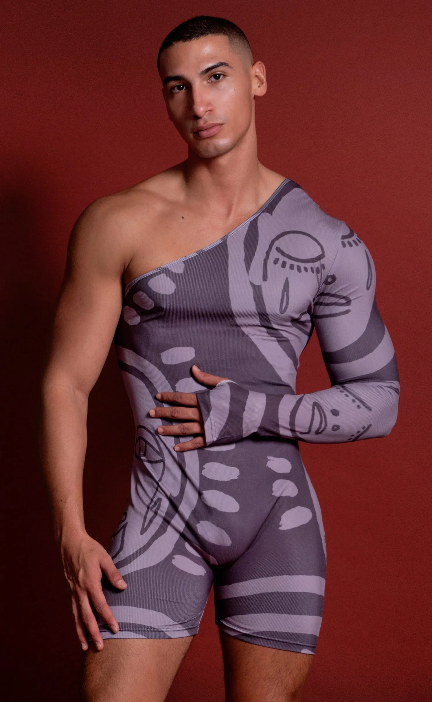 'Titan' One Arm Singlet