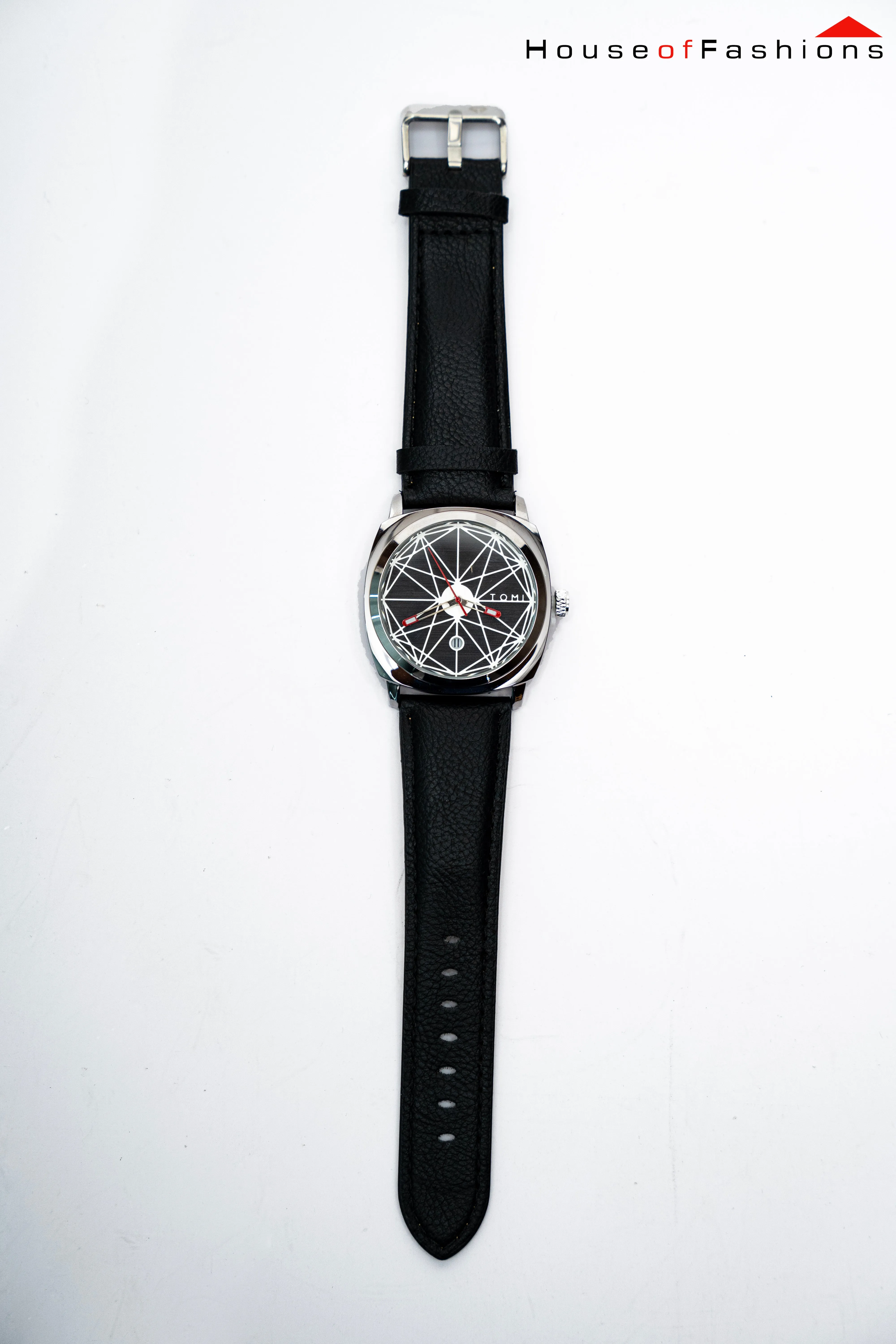 TOMI Fashionable square dial with retro calendar watch simple quartz watch men and women Business Watch