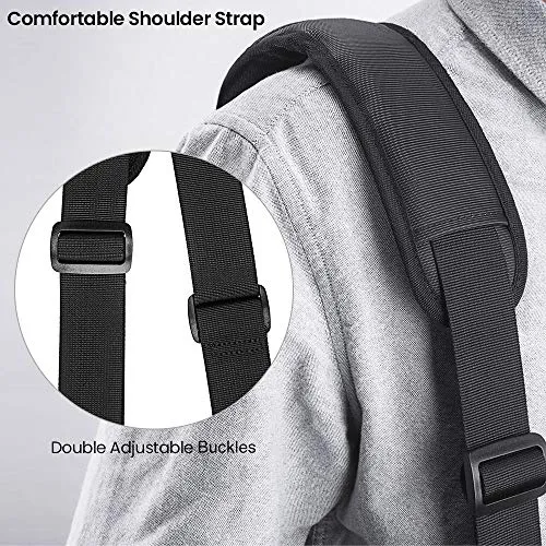 tomtoc 360 Protective Laptop Shoulder Bag for 13-inch MacBook Air 2018-2021 M1/A2337 A2179, MacBook Pro 13.3 2016-2021 M1/A2338 A2251, 12.3 Surface Pro 8/X/7 /7/6/5, Waterproof Notebook Case Sleeve