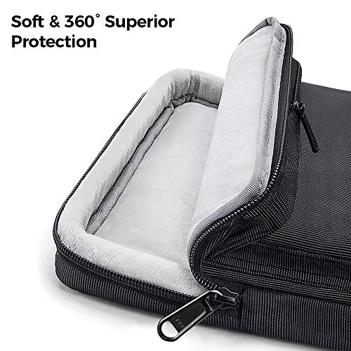tomtoc 360 Protective Laptop Shoulder Bag for 13-inch MacBook Air 2018-2021 M1/A2337 A2179, MacBook Pro 13.3 2016-2021 M1/A2338 A2251, 12.3 Surface Pro 8/X/7 /7/6/5, Waterproof Notebook Case Sleeve
