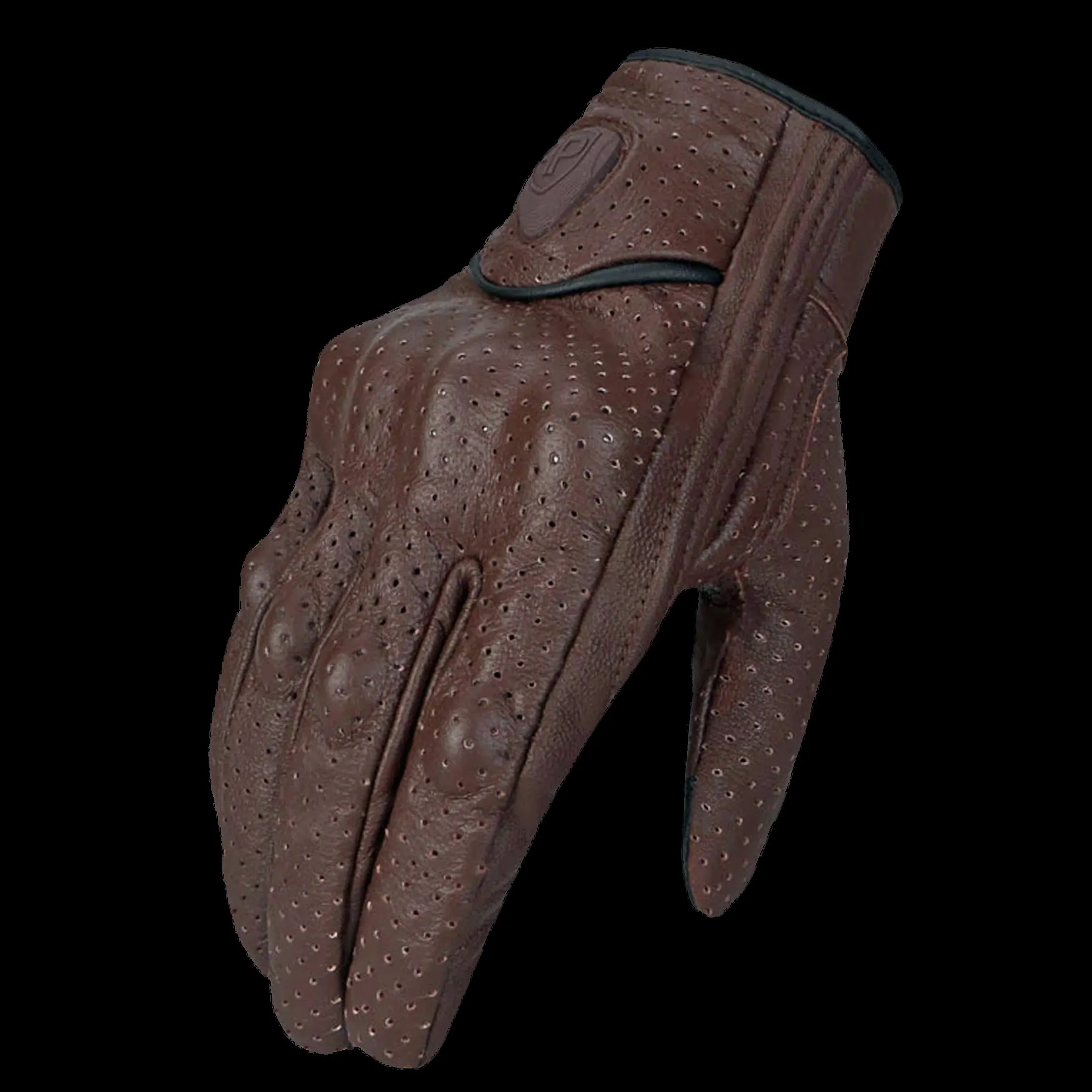 Touchscreen Leather Riding Gloves