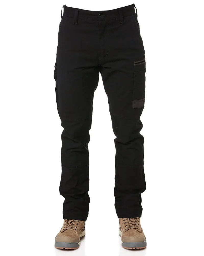 Tradies WP-3 Stretch Work Pants 2 Value Pack - Black/Black