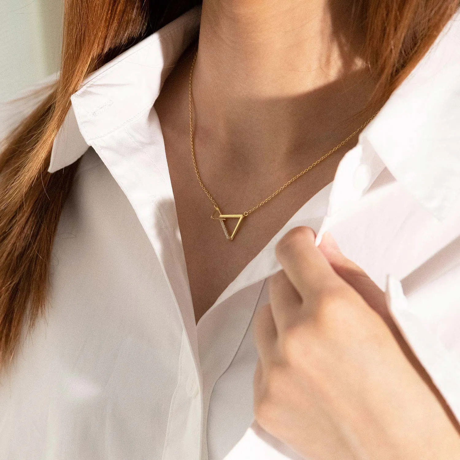 Triangle Necklace