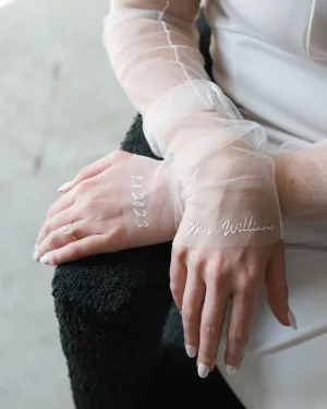 Tulle Sleeves
