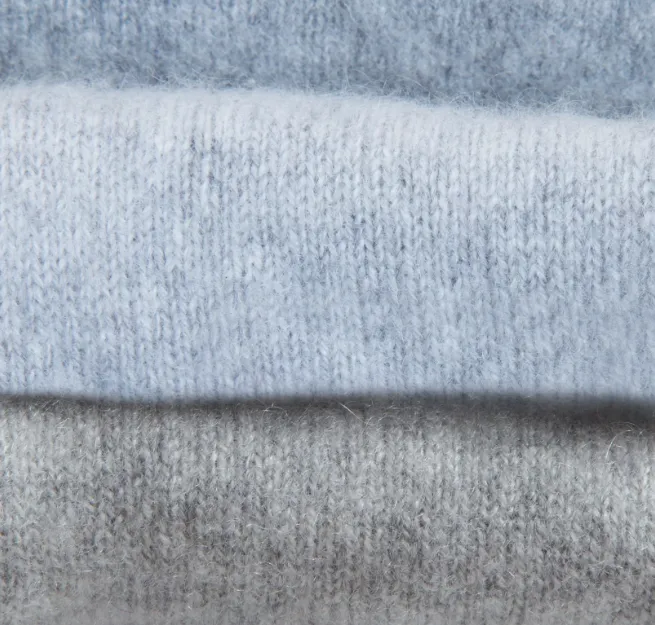 Turtle Doves Recycled Cashmere Wristwarmers - Grey