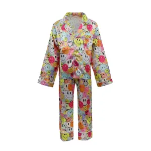 Tweenstyle Satin Loungewear Set - Hippie Smiles