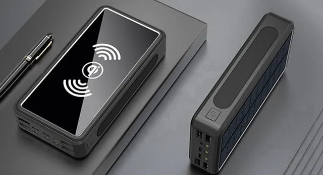 Ultimate Wireless Waterproof Solar Powerbank 50,000 mAh
