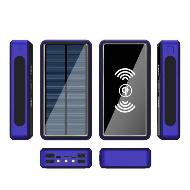 Ultimate Wireless Waterproof Solar Powerbank 50,000 mAh